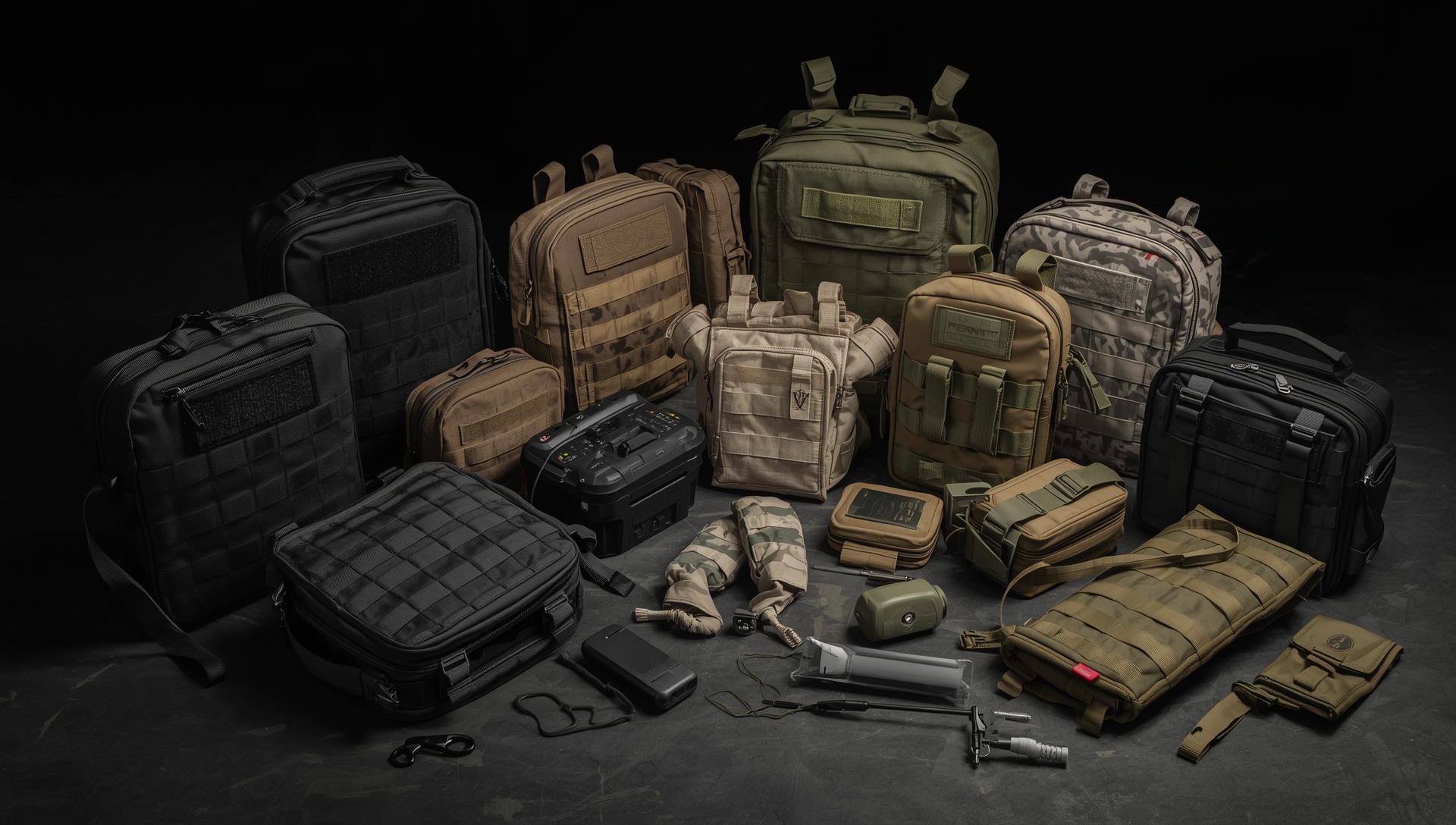 Poches modulaires MOLLE