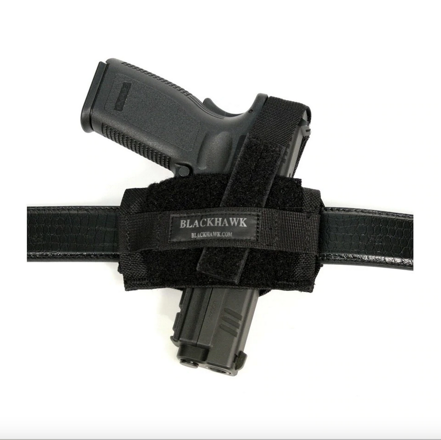 Ambidextrous Flat Belt Holster Black BlackHawk