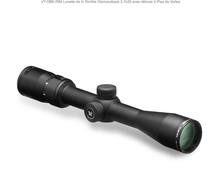Vortex DiamondBack 2-7x35 Rimfire