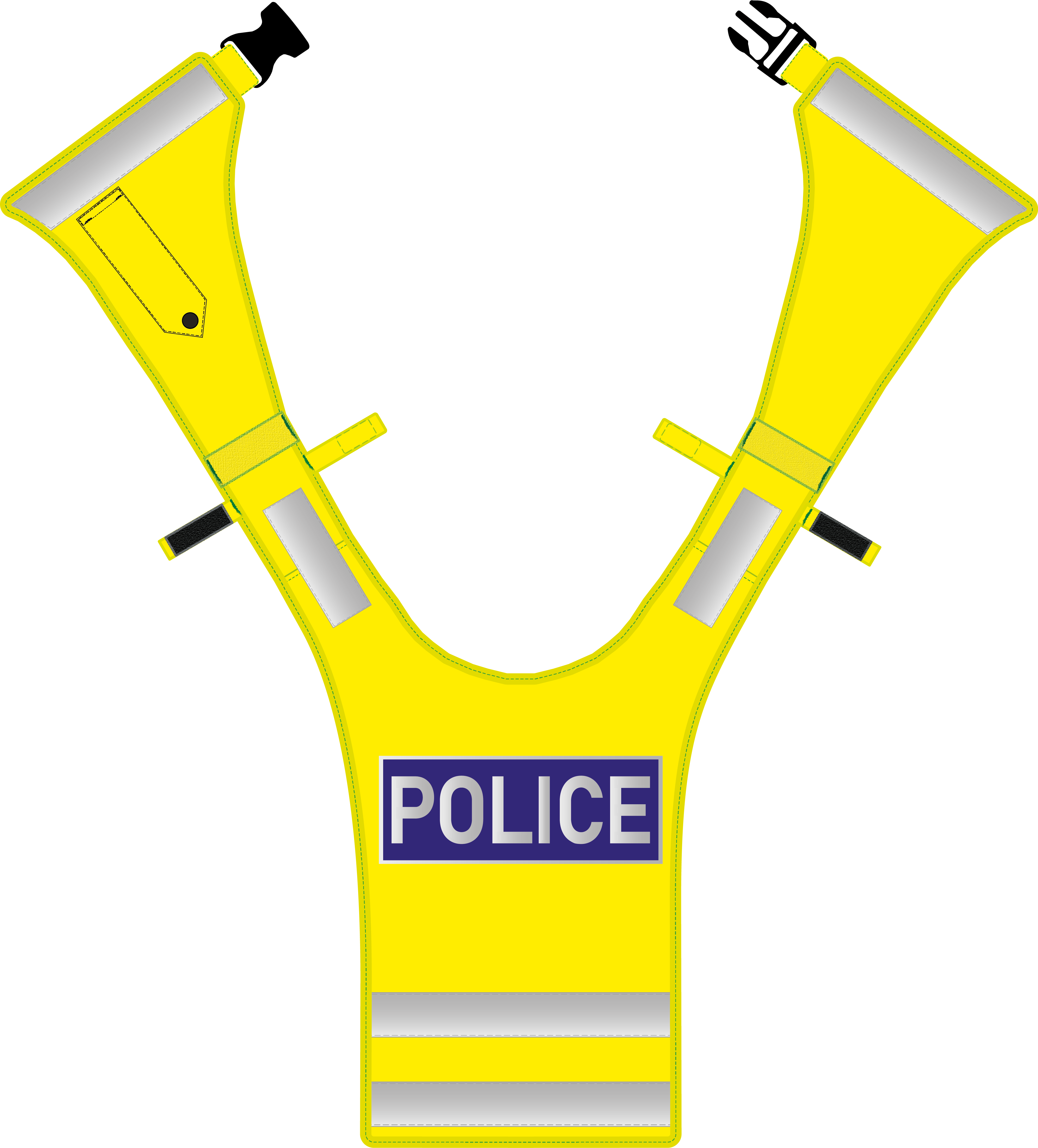 Sur-gilet Haute visibilité Unimatos - Image 3